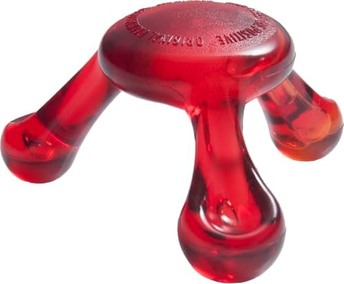 The Pressure Positive Co. Original Palmassager Massage Tool, Ruby Red by ThePressurePositiveCo