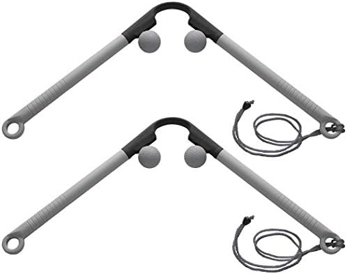 Body Back 2 Pack AccuMassage Tool Neck Massager for Pain Relief Deep Tissue by BodyBack