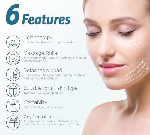ESARORA Ice Roller for Face & Eye, Puffiness, Migraine, Pain Relief and Minor Injury, Skin Care Products - Image 3