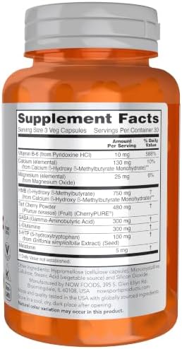 Now Foods Sports Nutrition, R&R Rest and Repair, Recovery*, Promotes Restful Sleep*, Preserves Lean Mass, Reduces Post-Workout Soreness*, Vegan, NGMO, 90 Veg Capsules - Image 2