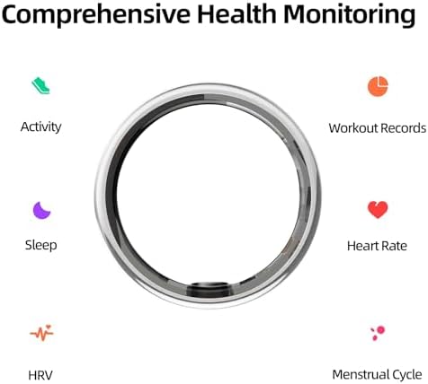 Smart Ring for Women & Men Fitness Sleep Heart Tracker - Image 2