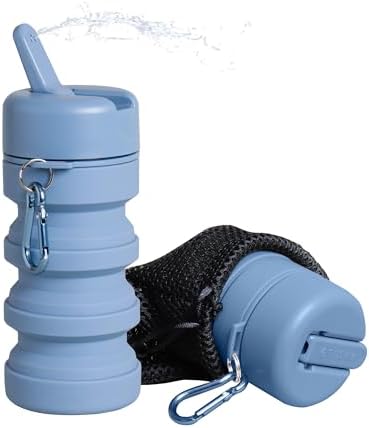 TUSHY Travel Bidet, Collapsible and Expandable Peri Bottle, Glacier - Image 4