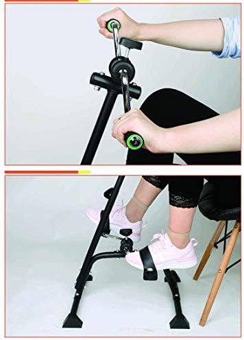 Pedal Exerciser Bike Hand Arm Leg and Knee Peddler Adjustable Fitness Equipment for Seniors, Elderly Home Pedal Exercise Bike for Total Body, with Gift Box - Image 4