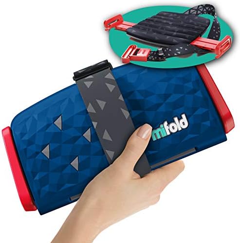 New Mifold Comfort Grab-and-go Car Backless Booster Seat-Compact and Portable for Every Day, Carpooling, Travel, Ocean Blue by mifold