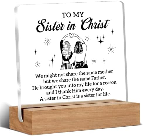 Christian Sister Gifts for Women, Sister in Christ Gifts for Friends by Unknown