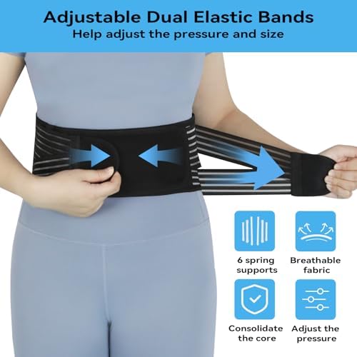 Back Brace for Lower Back Pain Relief,Back Support Belt for Men & Women - Image 2