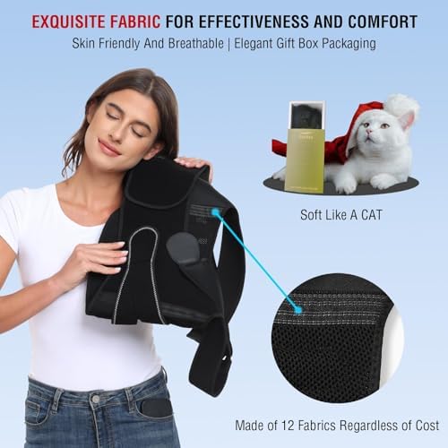 Back Brace Posture Corrector for Women and Men with Spine Vertical Alignment System, Lower Back Pain Relief, Back Straighter Instant Posture Corrector - Scoliosis (Black, X-Large) - Image 5