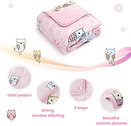 Topcee Weighted Blanket (5 lbs, 36" x 48") Cooling Throw Heavy Blanket for Sleeping Apply to 40-60 lbs, Soft Thick Breathable Blanket with Glass Bead, Easy Care - Image 5