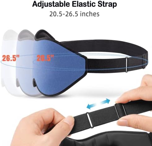LitBear Sleep Mask for Side Sleeper Women Men, Eye Mask for Sleeping - Image 5