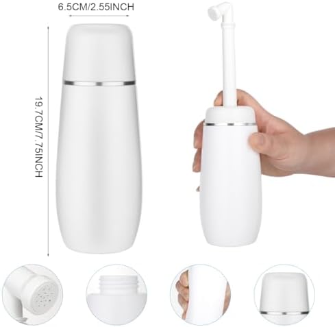 Portable Bidet for Travel 400ml Upside Down Peri Bottle Sprayer Handheld for Postpartum Perineal Care Hemorrhoid Treatment - Image 2