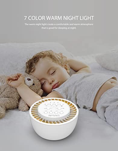 White Noise Sound Machine w/ 36 Soothing Sounds, SM136 Enjoy Your Sleep with This Great Noise Machine - Image 5