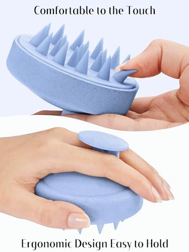 HEETA Scalp Massager Hair Growth Scrubber for Dandruff Removal Hair Care - Image 5