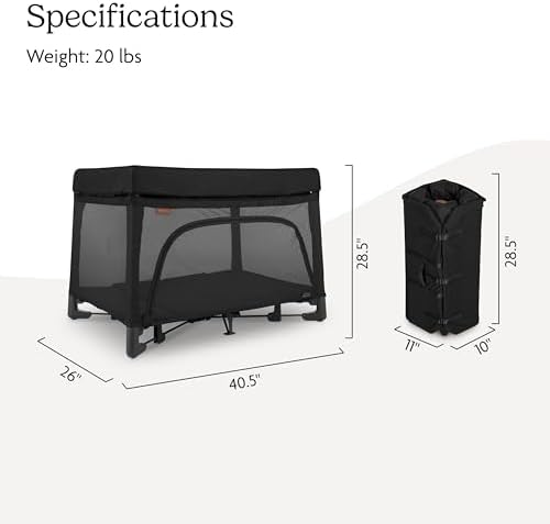 UPPAbaby Remi 3-in-1 Portable Playard, Bassinet & Travel Crib - Jake - Image 6