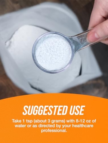 BulkSupplements.com Glycine Powder - Glycine Supplements, Amino Acid Supplement - Unflavored & Gluten Free, 3g per Serving, 500g (1.1 lbs) (Pack of 2) - Image 4