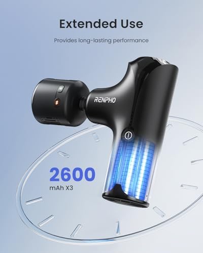 RENPHO Mini Thermacool Massage Gun with Heat and Cold, Pocket-Sized, Small - Image 6