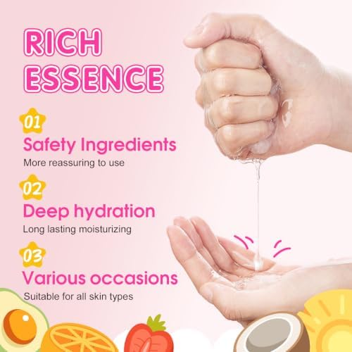 14 Pack Fruit Face Masks Skincare for Kids, Sheet Hydrating Facial Mask - Image 5