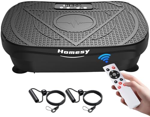 Homesy Vibration Plate Exercise Machine Shake Plate for Lymphatic Drainage by Homesy