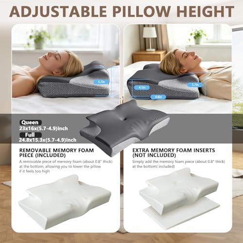 Ergo Pillow for Sleep Apnea, Neck Pain, and Snoring Relief - Image 4