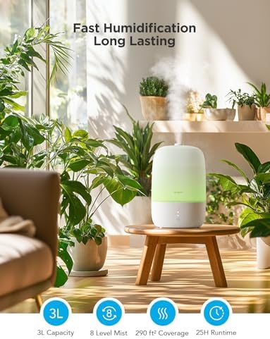 GoveeLife Smart Humidifiers for Bedroom, 3L Top Fill Cool Mist Humidifier - Image 6