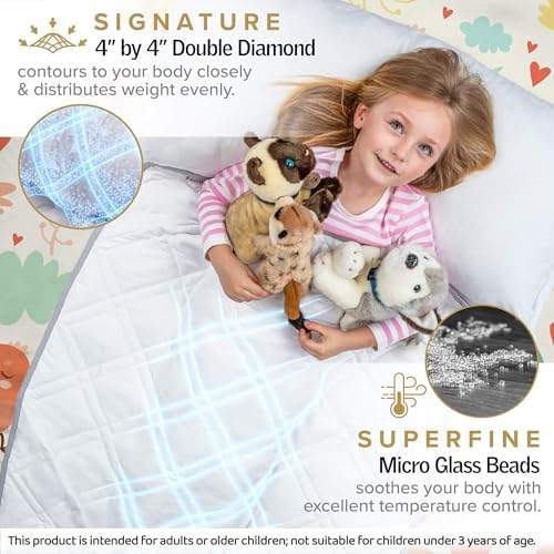 Aricove Weighted Blanket for Kids and Adults, 7 lbs, Small Weighted Blanket for Travel/Home, Soft Bamboo Viscose, 40x60 inches, Machine Washable, White - Image 3