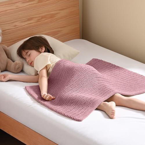 Guohaoi Knitted Weighted Blanket for Adults, 20"x30" 2lbs Full/Queen Size by GuohuoiHomeKitchen