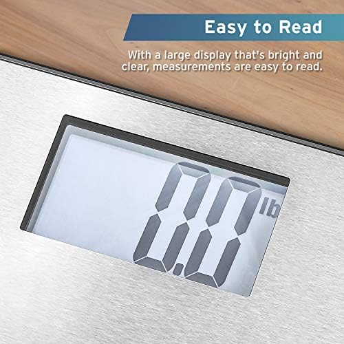 Etekcity Stainless Steel Digital Body Weight Bathroom Scale, 400 Pounds - Image 2