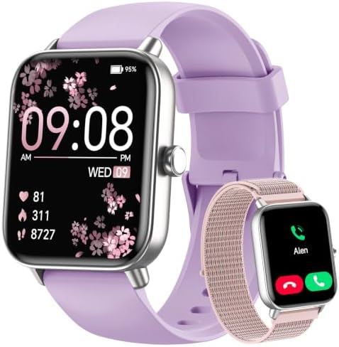 Smart Watch for Android Phones & iPhones, Fitness Watches for Women Men by Hingso