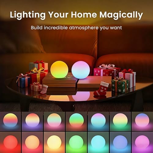 LOFTEK 3-inch Floating Pool Lights, Rechargeable LED Ball Light w/Remote - Image 2