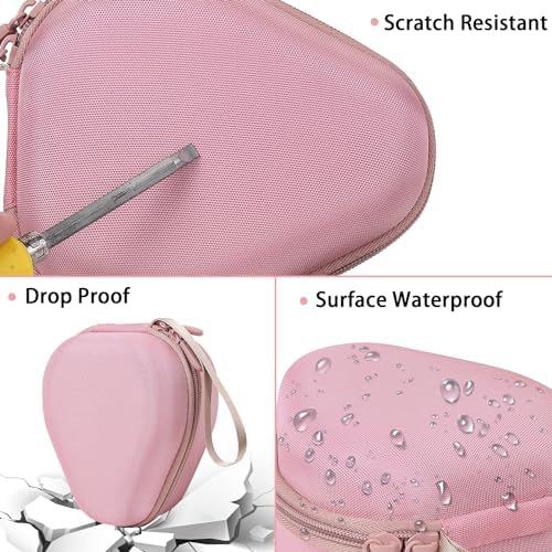 Aenllosi Hard Case for Theragun Mini 3.0/Mini Plus/2.0 Handheld, Rose - Image 4