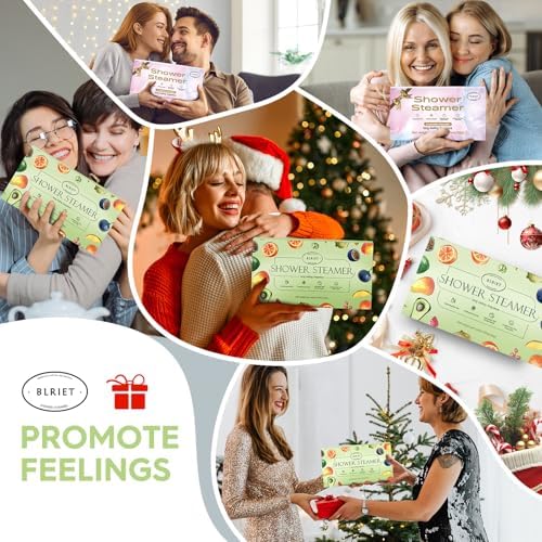 Shower Steamers Aromatherapy Mothers Day Gifts 8 Pack Shower Bombs Fruit Scents with Essential Oils, Birthday Gifts for Girlfriend, Her, Men, Mom, Teens, Self Care Relaxation Home SPA Stress Relief - Image 6