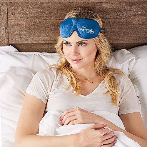 Bucky Ultralight Collection, Contoured Travel and Sleep Eye Mask, Not a Morning Person, One Size - Image 5