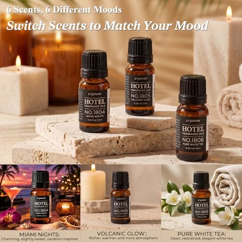 URPOWER Hotel Collection Diffuser Oil Essential Oils for Diffusers for Home - Image 3