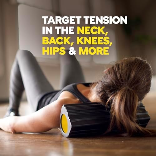 TRX Training Rocker Myofascial Release Roller, Neck and Back Massage Roller for Muscles, Round Foam Roller for Stretching and Postworkout Use, 13 Inches - Image 6