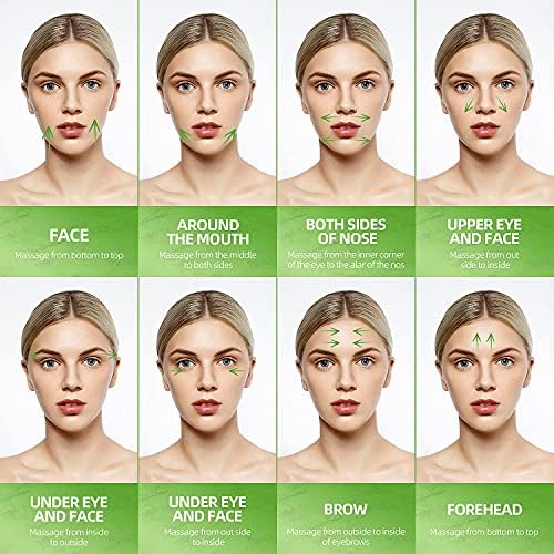 AECW (Jade Roller + Ice Roller) 2 in 1 Ice Roller for Face & Eye Puffiness Relief and Jade Roller for Face Eyes Body Neck Facial Massage Tool Roller - Image 6