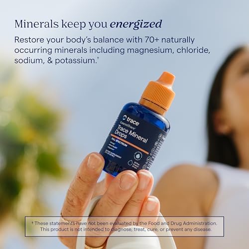 Trace Minerals ConcenTrace Mineral Drops, 70+ Ionic Minerals, 2 fl oz - Image 5