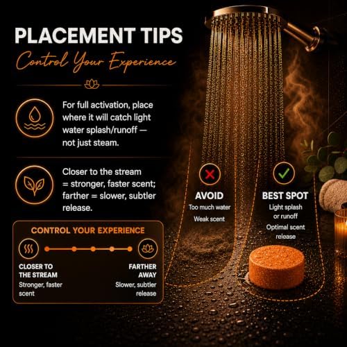 Dermasuri Shower Steamers Aromatherapy, Island Spice Shower Tablets - Image 5