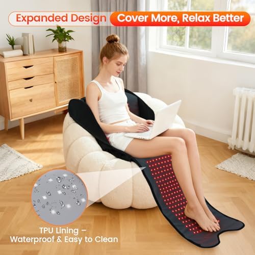 Red Light Therapy for Feet & Legs, 480 LEDs Infrared Wrap with 3-in-1 Chips - Image 4