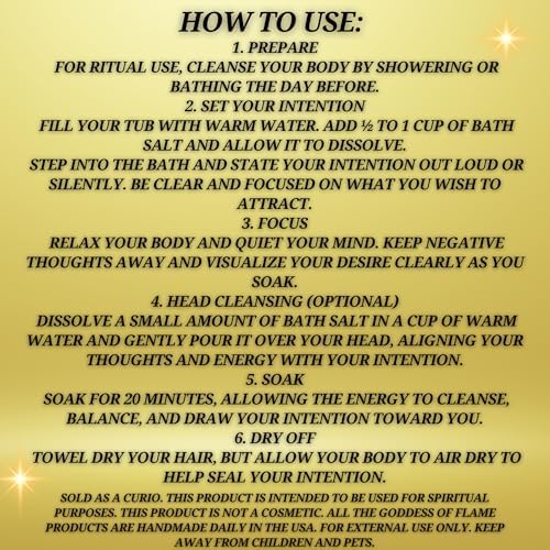 Destroy Everything Spiritual Bath Salts for Energy Cleansing & Uncrossing | Ritual Bath Soak for Spiritual Cleansing, Purification & Banishing Rituals 12oz | Hoodoo Voodoo Conjure Wicca Spell - Image 7