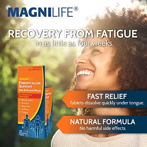 MagniLife Fibromyalgia Support, 125 Count, Homeopathic Pain Reliever for Arthritis, Muscle Aches, Weakness & Sensitivity, Targeted Pain & Stiffness Relief, Quick-Dissolving Fast-Acting Tablets - Image 3