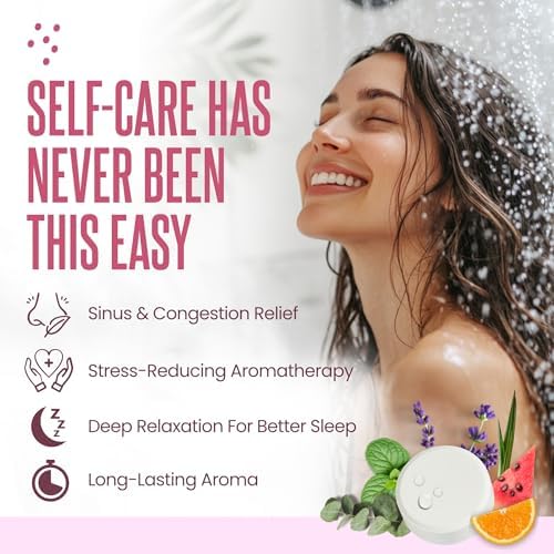 Cleverfy Shower Steamers Aromatherapy Gifts for Teen Girls, 6 Tablets - Image 3