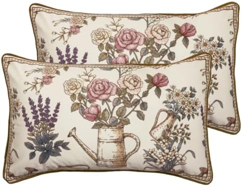 patdrea Designer Velvet Throw Pillow Cover,Set of 2,12"x20"-Hoenycan by patdrea