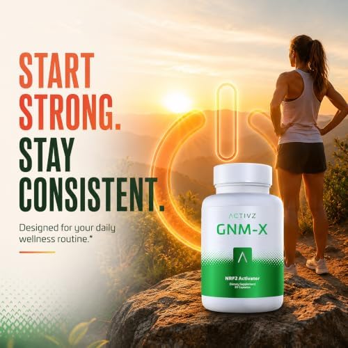 ACTIVZ - GNM-X - Nrf2 Activation Formula with DexKey Tech - 30 Capsules - Image 5