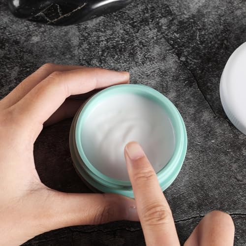 Kuangre Travel Containers for Toiletries, Silicone Cream Jars BPA-Free, Leak-proof 1.35oz Travel Size Containers, Portable Size Silicone Jars with Lid for Cosmetic Face Hand Body Cream (4 Pack) - Image 4