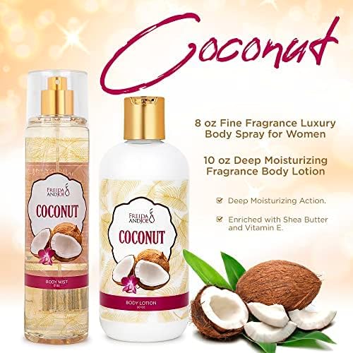 Home Spa Gift 10oz Deep Moisturizing Fragrance Body Lotion & 8 oz - Image 2