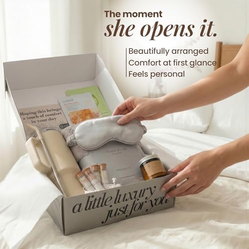Opulent Self Care Spa Gift Box for Women - Thoughtful Get Well Gift - Image 5