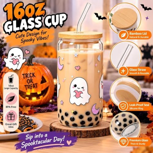 Boo Basket Stuffers for Women, 10-Piece Halloween Basket Gift - Image 3