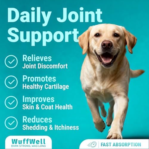 WuffWell Liquid Joint Support for Dogs, USA Made - Liquid Collagen - Image 2