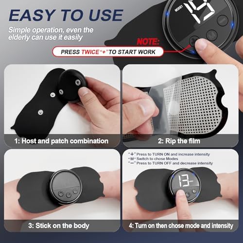 Wireless TENS EMS Unit, FSA TENS Unit Muscle Stimulator for Pain Relief - Image 7