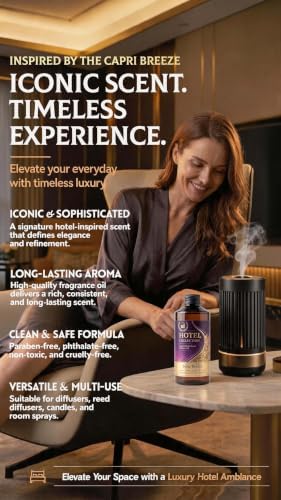 Hotel Diffuser Oil Solar Breeze Volcano-Inspired Diffuser Oil Large 200ml - Image 4