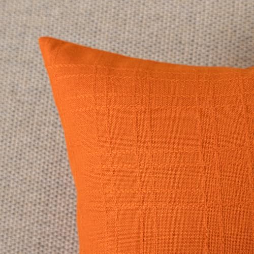 Kevin Textile Outdoor Waterproof 14”x36” Pillow Cover 1 Pack, Orange - Image 4